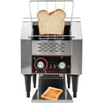 thumbnail image 2 of Miumaeov 150 Slices / Hour Commercial Conveyor Toaster,Heavy Duty Electric Industrial Toasters, 1300W Stainless Steel Countertop Restaurant Equipment for Bun Bagel Bread Baked Food, 2 of 9