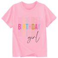 thumbnail image 3 of Zhanqunnn Kids Short Sleeve T Shirt Fashion Casual Letter Printed Round Neck Summer Top for Boys Girls, Size 8-9 Years, 3 of 3