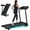 Black-350LB, variant on Aukfa Q30-6 Folding Treadmill for Home Office 300 lb Capacity 6 mph Max Speed, Holder for Cup & Phone