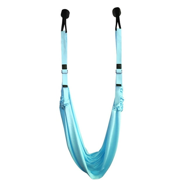 1 Set Nylon Waist Stretch Strap Breathable Punch Free Strong Load Bearing Aerial Yoga Rope for Gym