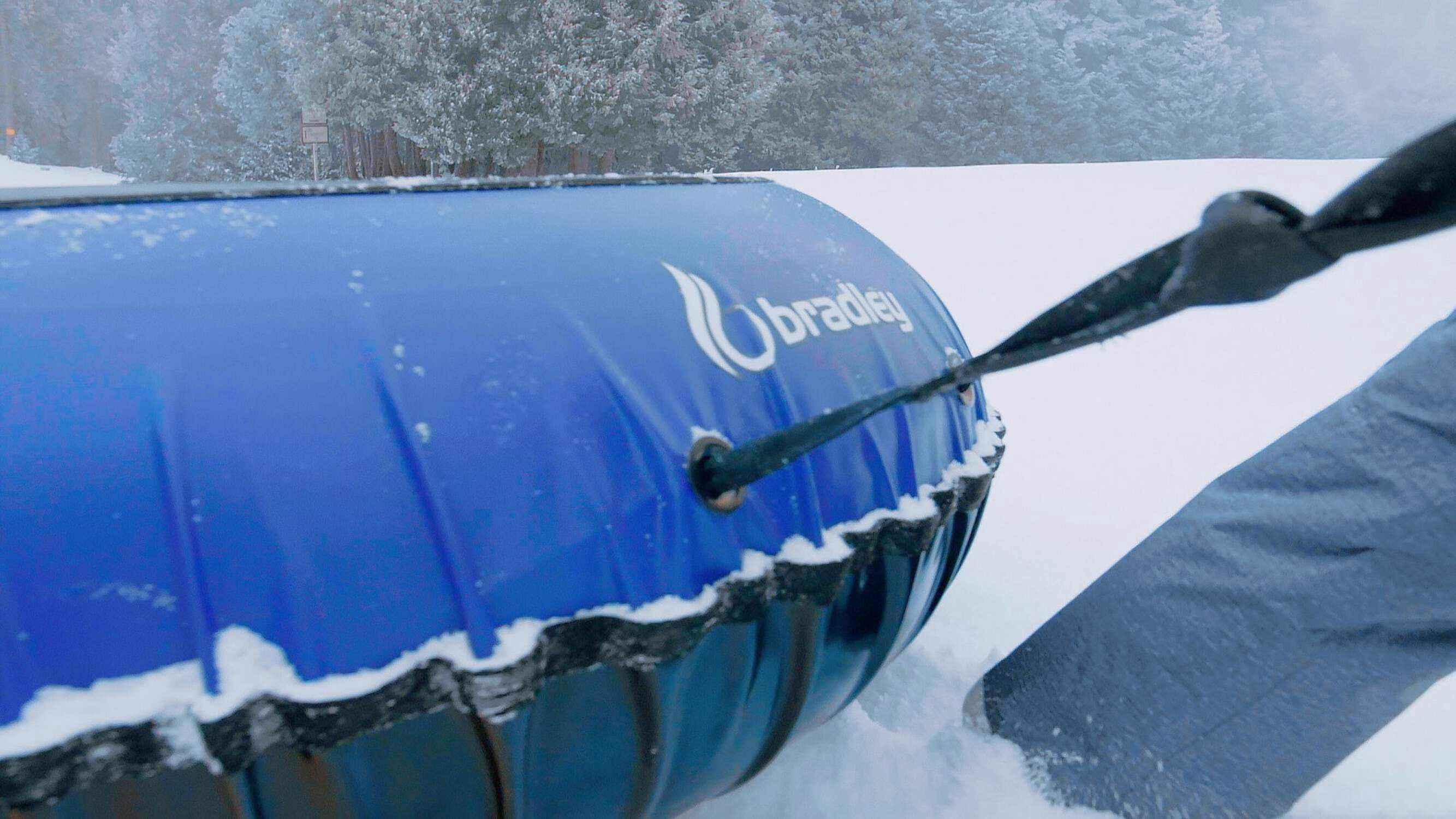 Bradley Bradley Snow Tubes with 50" Heavy Duty Cover | 2 Pack Inflatable Sledding Tubes