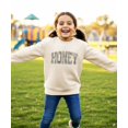 thumbnail image 3 of Honey Camo Sweatshirt for Women & Girls - Trendy Camouflage Graphic Crewneck Pullover Natural Heather Sweatshirt 4T, 3 of 8