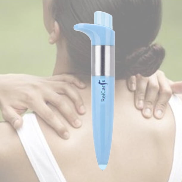 Electronic Analgesia Ligero Terapia de acupuntura para hombros Pies Cuello Cabeza Todo el cuerpo Vértebras cervicales shamjiam Bolígrafo de masaje puntual