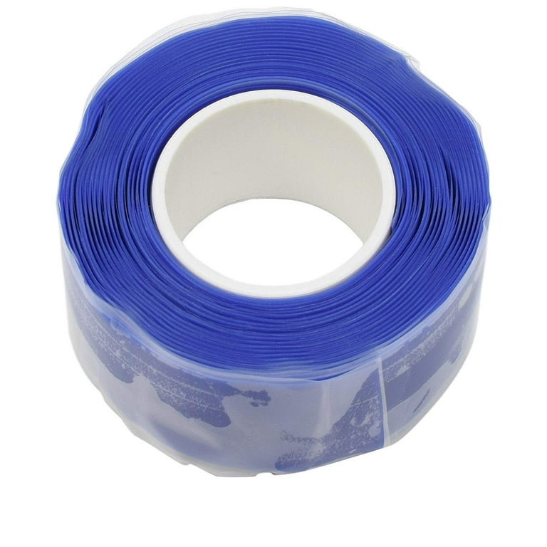 Domain Cycling Bike Handlebar Tape Self Fusing Silicone Waterproofing Tape 10 Ft Roll of Self Bonding Handlebar Tape for Road Bike Repair Griptape Blue Walmart