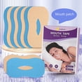 thumbnail image 3 of 10/30pcs pegatinas anti ronquidos en forma de O Niños adultos que evitan la respiración de la boca por la noche Cinta pegatina de corrección de la boca, 3 of 8