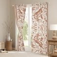thumbnail image 3 of Homewish Floral Safari Deer Rabbit Blackout Curtains Set of 2 (52x84 Each) for Female Men,Jungle Animal Window Curtains,Exotic Style Curtains and Drapes,Super Cozy Room Decor, 3 of 6