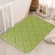 thumbnail image 4 of Alfombra absorbente premium para baño y ducha - Microfibra de secado rápido con reverso antideslizante, ideal para zonas húmedas, 40 x 60 cm, lavable, Aestivo | Verde | AESTIVO, 4 of 7