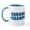 White/Blue Inside, variant on CafePress - Cornhole * Champion * Mug - 11 oz Ceramic Mug - Novelty Coffee Tea Cup