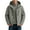 Grey, variant on Mens Winter Jackets Windproof Jacket Universal Raincoat for Couples Outdoor Hiking and Sports Size:M