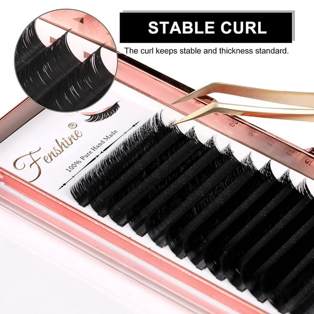 C/D/DD Curl Easy Fan Lashes Fast Bloom Eyelash Extension Self-Making Fans  Volume Lash Extensions Supplies - AliExpress