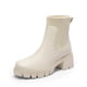 thumbnail image 1 of Botas Chelsea para mujer DREAM PAIRS con tacón bajo grueso y elástico, 1 of 7