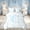 White Blue C, variant on Feelyou Blue Flower Initial M Twin Bedding for Kids Girls, Sweet Rose Bow Monogram Bedding Comforter Set, Colorful Star Reversible, 7 Pieces