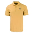 thumbnail image 2 of Men's Cutter & Buck  Gold/White North Carolina A&T Aggies Forge Eco Double Stripe Stretch Recycled Polo, 2 of 3