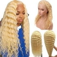 thumbnail image 5 of Women's fashion synthetic wig 613# middle part long curly hair small curly hair wig, 5 of 10