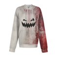 thumbnail image 4 of Sudadera con capucha para mujer con diseño de calabaza de Halloween, cómoda y elegante, 4 of 4