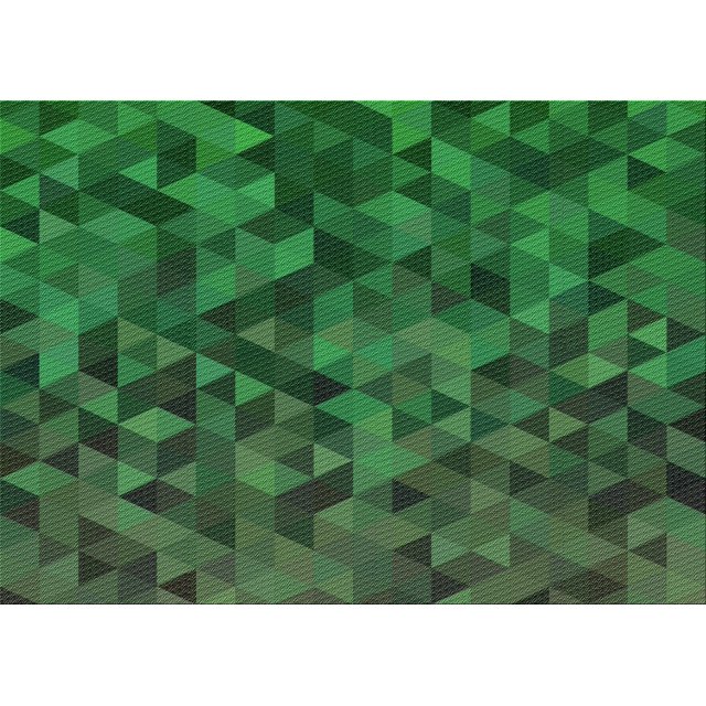 Ahgly Tapis Rectangulaire Lavable en Machine Intérieur Transitionnel Vert Forêt Foncé, 2 Pieds x 5 Pieds