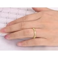 thumbnail image 2 of JeenMata .25 ct Diamond Anniversary Ring Band - Modern Wedding Band - Full Eternity Ring - 10K Yellow Gold, 2 of 5