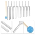 thumbnail image 4 of Physics Wooden Outer Packaging Tuning Fork, Set Of 8 Tuning Forks, For Health Club Physics Classes For Music Room Health Care, 4 of 8