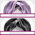 thumbnail image 6 of COMPUKAS Silk Headbands 4pcs Assorted Colors Comfortable Fit for All Hairstyles Ideal for Home Use, 6 of 8