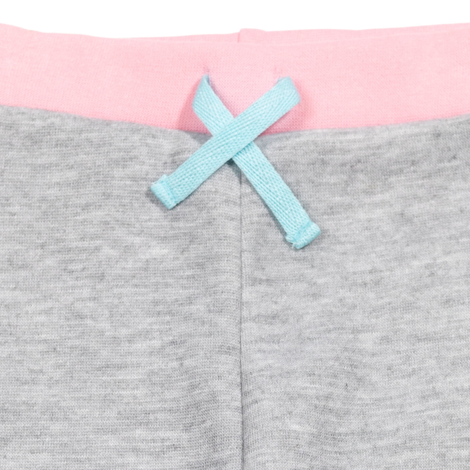 Disney Minnie Mouse Baby Girls' 2-Piece Fleece Sweatshirt and Pants Set Heather Grey Minnie