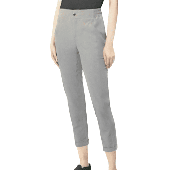 Mondetta Performance Gear Women's 4 way Stretch Cuffed Relaxed Capri Pant;Small