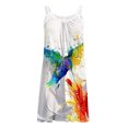thumbnail image 3 of Fridja Robe de Plage Sans Manches pour Femmes avec Ourlet Imprimé Dessin Animé Mignon, 3 of 9
