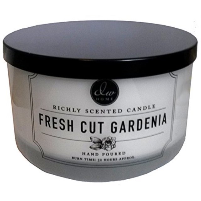 DW Home Fresh Cut Gardenia Scented Large 3wick Dish Candle Walmart