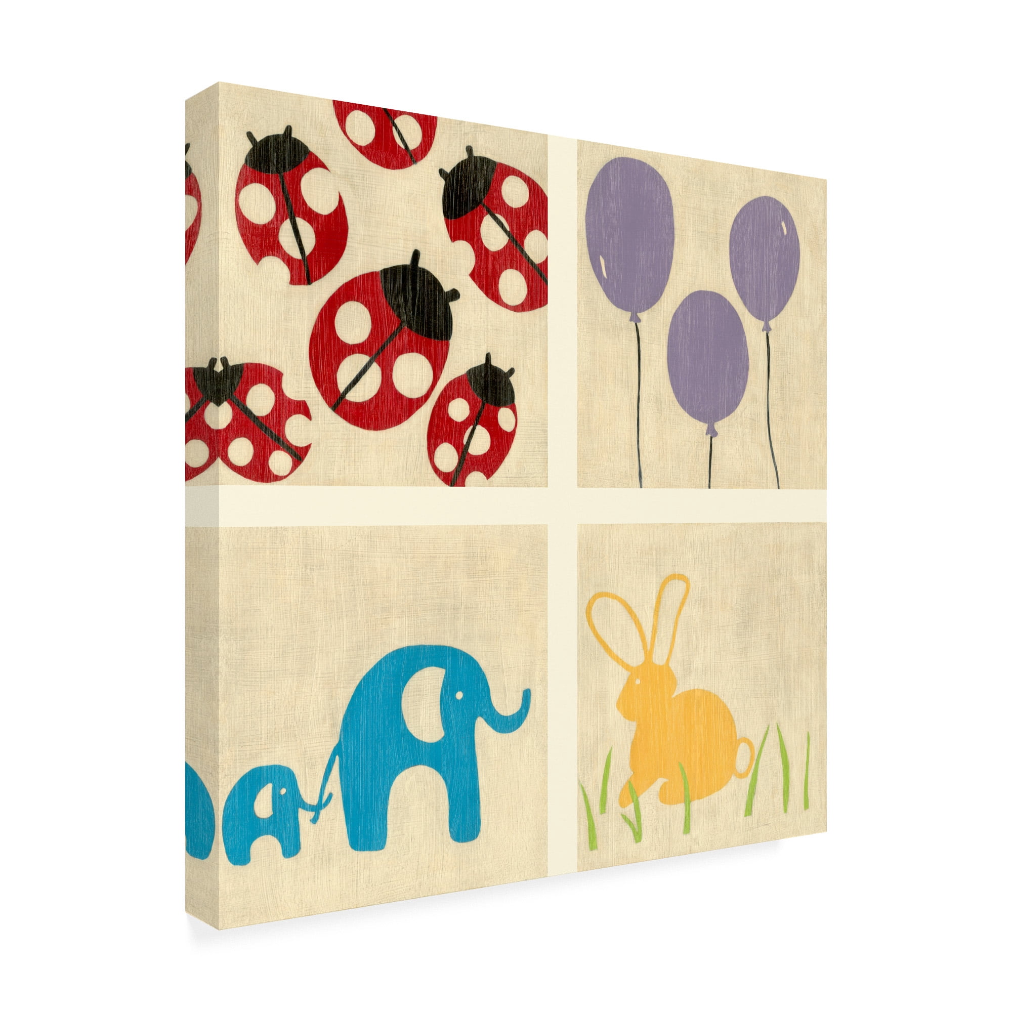 Trademark Fine Art 'Best Friends Forever II' Canvas Art by Chariklia Zarris