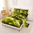 thumbnail image 2 of Erosebridal Race Car King Sheets, Speed Light Bedding, Yellow Gold 4-Piece (1 Flat Sheet, 1 Fitted Sheet and 2 Pillowcases), 2 of 6