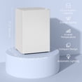 thumbnail image 4 of Mini-frigo Blanc avec Congélateur - Réfrigérateur Compact de 2,5 Pi3 pour Dortoir, Bureau et Chambre - Porte Réversible, Thermostat Réglable et Fonctionnement Silencieux, 4 of 7