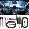 thumbnail image 4 of Dash Cam Hardwire Kit  Mini Usb Adapter Cable  12v 24v To 5v Vehicle Power Adapter With Mini/micro Port For Dash Camera Power Supply Car Charger Gps Car Dvr Power Box, 4 of 11