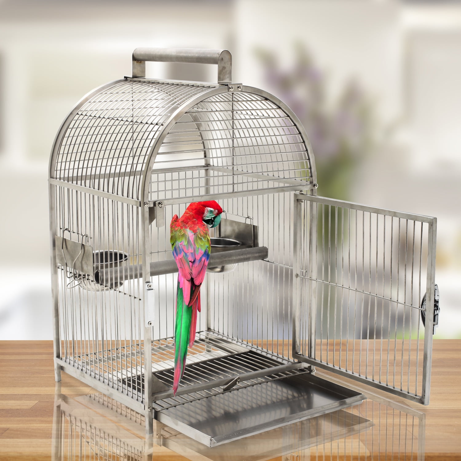 parrot travel cage
