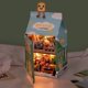 thumbnail image 1 of Mini pastel de madera Diy, Casa de muñecas con leche de fresa, Kit de construcción en miniatura con muebles, Casa de muñecas ligera, juguetes para adultos, regalo, 1 of 4