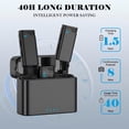 thumbnail image 6 of RONY 100FT Wireless Lavalier Microphone with Charging Case, 3-in-1 Professional Mics Compatible with iPhone/iPad/Android, 6 of 11