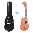 thumbnail image 3 of Portátil Impermeable de algodón Acolchado Ukulele 4 Cuerdas Hawaii Guitarra Gig Llevar Bolso Mochila, Negro (21"o 23"). (23") Unbranded YQ02365-02, 3 of 5