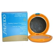Tanning Compact Foundation N SPF6 - Natural by Shiseido for Women - 0.4 oz Foundation