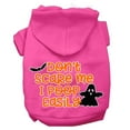 thumbnail image 5 of Halloween Pet, Dog  Cat Hoodie Screen Printed, "Don't Scare Me, I Poop Easily", 5 of 10