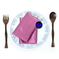 thumbnail image 5 of MDS Set of 100 Satin Napkin 20x20 Inch Square Napkins for Wedding - Dusty Pink, 5 of 6
