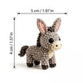 thumbnail image 3 of 3D Beaded Animal Kit, Beading Kits with Bead Supplies and Detailed Guide, DIY Craft Set for Mini Bead Figures, Desk Decor, 3 of 9