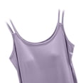 thumbnail image 3 of UPPADA Summer Saving Clearance Racerback Tank Tops for Women Built In Bra Spaghetti Strap Sleeveless Camisole Shirts V Neck Plain Basic Undershirts Summer Tops for Women Plus Size Clearance, 3 of 7