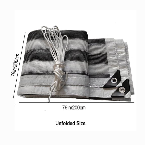 FDGIU Sun Shade Outdoor Sunny Shade Cloth Pergola And Backyard Patio Sunshade With Protection Heat Reinforced Grommets Outdoor Sun Awning