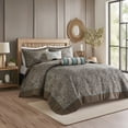 thumbnail image 2 of Gracie Mills Thornton 5-Piece Reversible Jacquard Bedspread Set with Throw Pillows - GRACE-8376, 2 of 4
