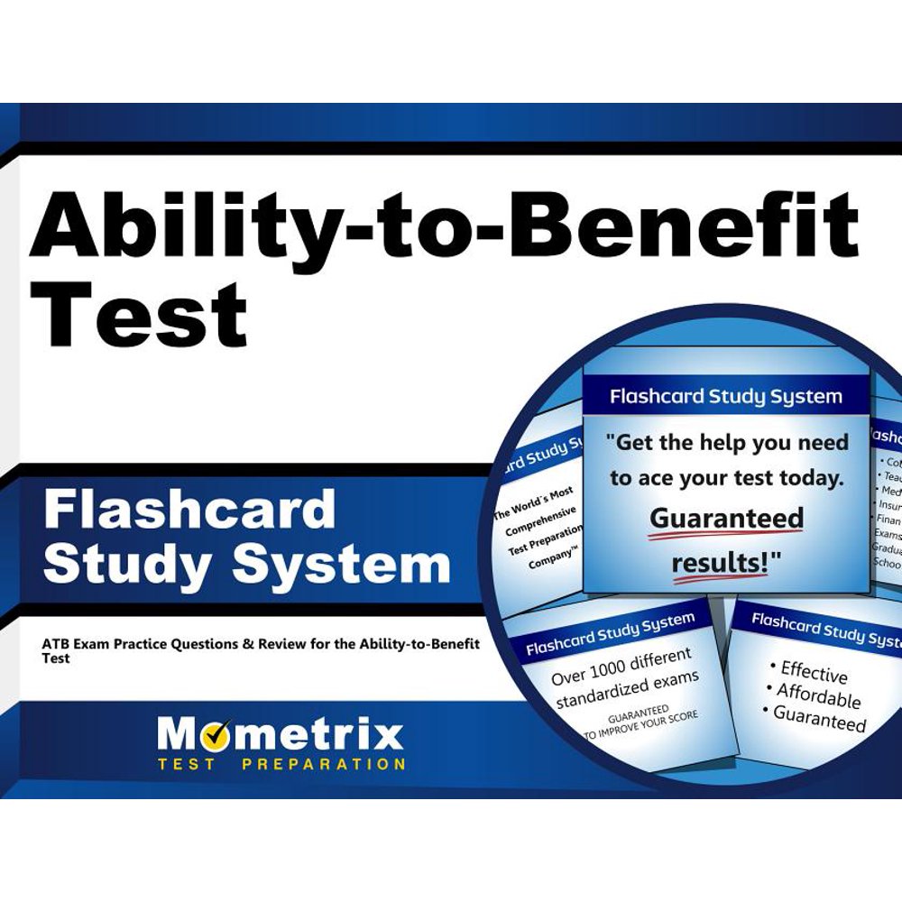 AbilityToBenefit Test Flashcard Study System Atb Exam Practice