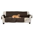 thumbnail image 3 of FurHaven Pet Products Reversible Large Sofa Furniture Protector - Espresso/Clay, Large Sofa, 3 of 10