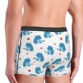 thumbnail image 3 of Goofa Cartoon Poodle Dog Printed Men's Boxer Briefs Underwear, Moisture-Wicking Underwear, Trunk,Soft and Breathable Cotton Underwear-Medium, 3 of 9
