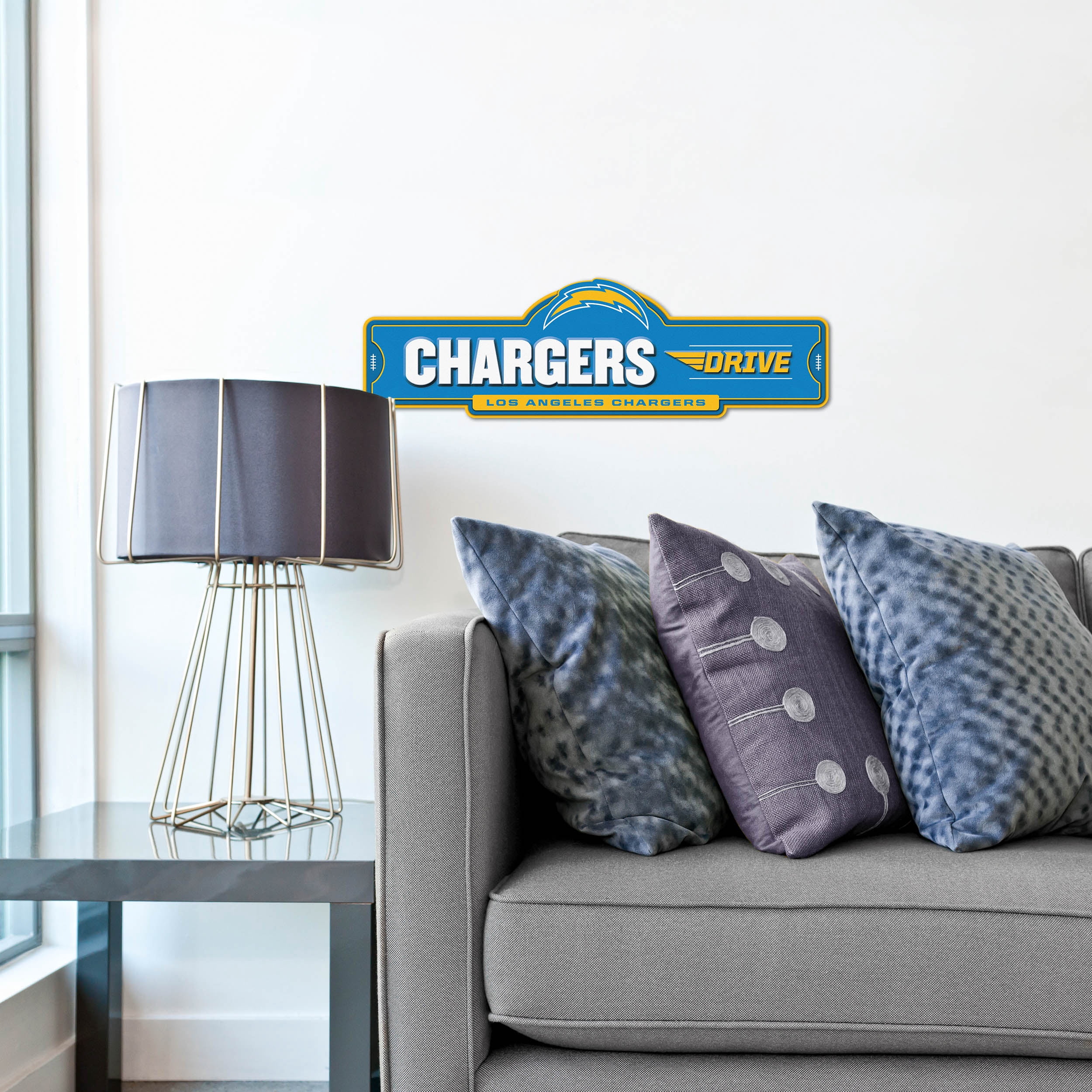YouTheFan NFL Los Angeles Chargers Street Sign