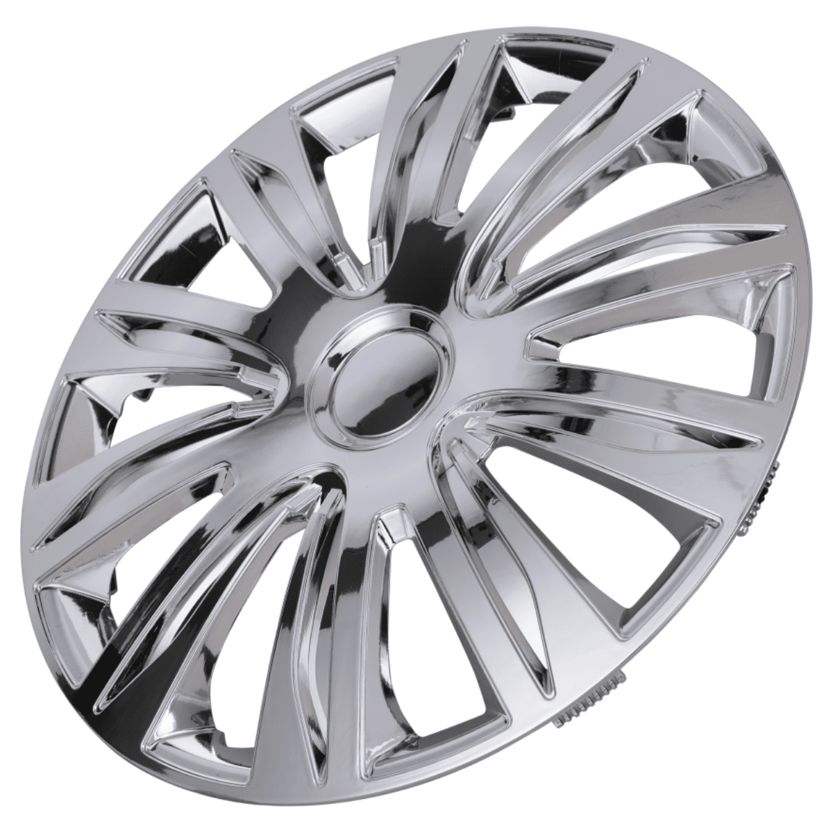 14" Silver Hubcaps/Wheel Covers for Most Cars,Set of 4 Snap on Car Truck SUV Hub Cap,ABS Material
