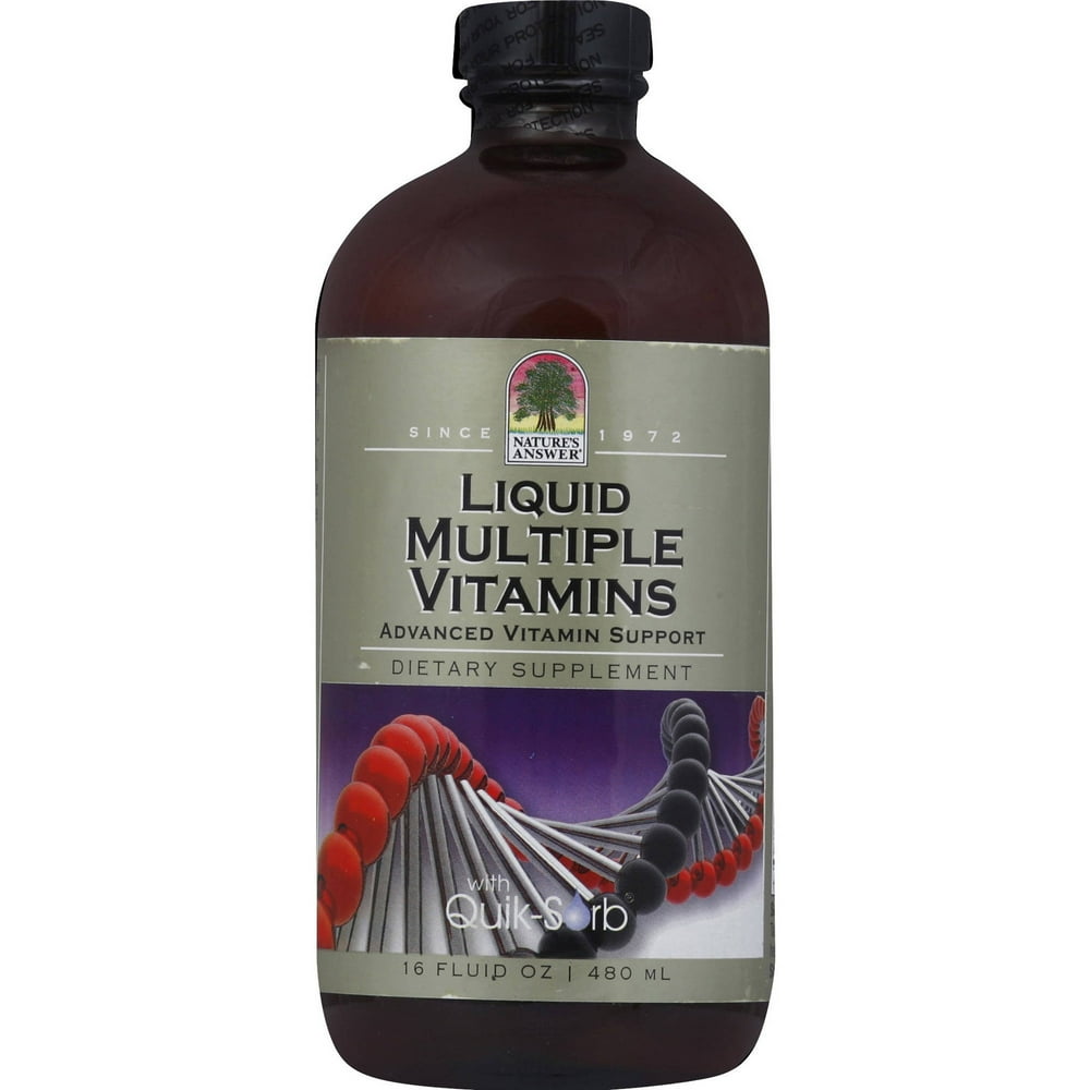 Nature's Answer Liquid Multiple Vitamins, 16 FL OZ