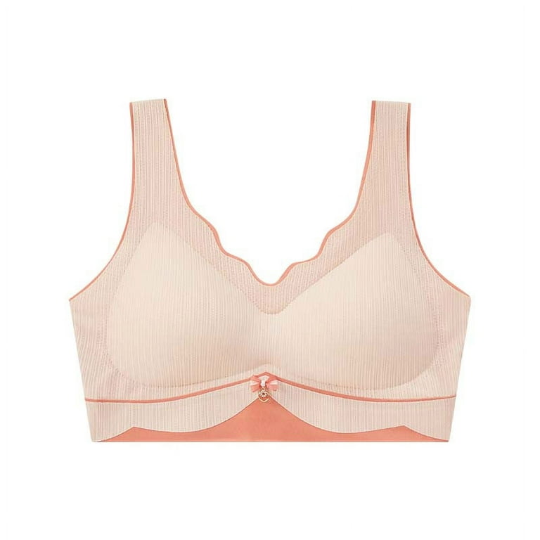 Meichang Womens Lace Bras Plus Size Lift T-shirt Bras Seamless Full  Coverage Bralettes Elegant Breathable Full Figure Bras 