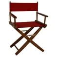 thumbnail image 3 of "Extra-Wide Premium 18" Directors Chair Natural Frame W/Red Color Cover", 3 of 3